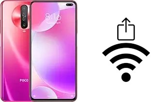 Générer un QR code avec la clé Wifi sur un Xiaomi Poco X2