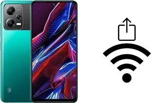 Générer un QR code avec la clé Wifi sur un Xiaomi Poco X5