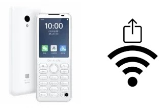 Générer un QR code avec la clé Wifi sur un Xiaomi Qin F21 Pro