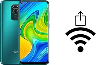 Générer un QR code avec la clé Wifi sur un Xiaomi Redmi 10X 4G