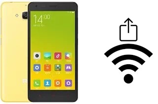 Générer un QR code avec la clé Wifi sur un Xiaomi Redmi 2