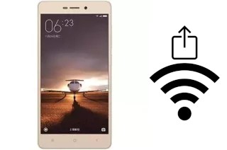 Générer un QR code avec la clé Wifi sur un Xiaomi Redmi 3S Plus