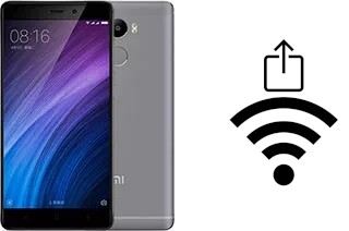 Générer un QR code avec la clé Wifi sur un Xiaomi Redmi 4 (China)