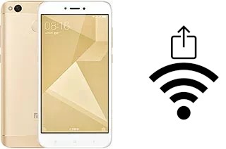 Générer un QR code avec la clé Wifi sur un Xiaomi Redmi 4 (4X)