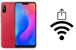 Générer un QR code avec la clé Wifi sur un Xiaomi Redmi 6 Pro