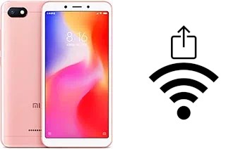 Générer un QR code avec la clé Wifi sur un Xiaomi Redmi 6A