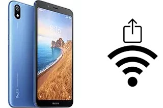 Générer un QR code avec la clé Wifi sur un Xiaomi Redmi 7A