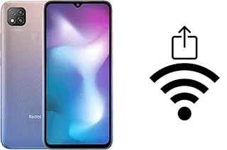 Générer un QR code avec la clé Wifi sur un Xiaomi Redmi 9 Activ