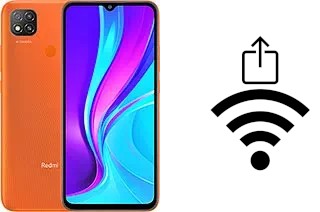 Générer un QR code avec la clé Wifi sur un Xiaomi Redmi 9 (India)