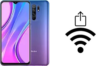 Générer un QR code avec la clé Wifi sur un Xiaomi Redmi 9 Prime