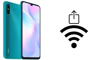 Générer un QR code avec la clé Wifi sur un Xiaomi Redmi 9A