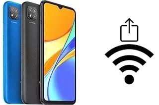 Générer un QR code avec la clé Wifi sur un Xiaomi Redmi 9C NFC