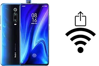 Générer un QR code avec la clé Wifi sur un Xiaomi Redmi K20 Pro