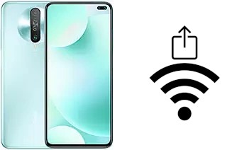 Générer un QR code avec la clé Wifi sur un Xiaomi Redmi K30 5G Racing