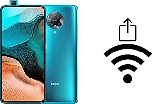 Générer un QR code avec la clé Wifi sur un Xiaomi Redmi K30 Pro