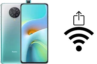 Générer un QR code avec la clé Wifi sur un Xiaomi Redmi K30 Ultra