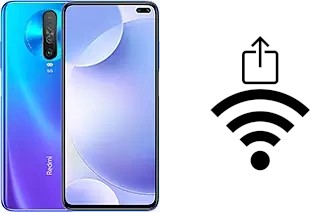 Générer un QR code avec la clé Wifi sur un Xiaomi Redmi K30i 5G