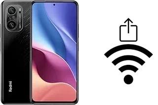 Générer un QR code avec la clé Wifi sur un Xiaomi Redmi K40 Pro+