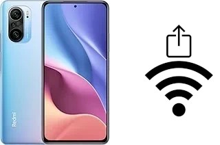 Générer un QR code avec la clé Wifi sur un Xiaomi Redmi K40 Pro