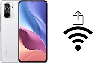 Générer un QR code avec la clé Wifi sur un Xiaomi Redmi K40