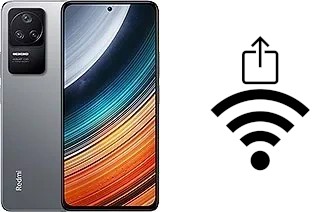 Générer un QR code avec la clé Wifi sur un Xiaomi Redmi K40S