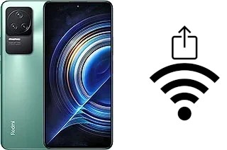 Générer un QR code avec la clé Wifi sur un Xiaomi Redmi K50 Pro