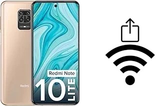 Générer un QR code avec la clé Wifi sur un Xiaomi Redmi Note 10 Lite