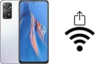 Générer un QR code avec la clé Wifi sur un Xiaomi Redmi Note 11E Pro