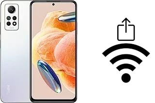 Générer un QR code avec la clé Wifi sur un Xiaomi Redmi Note 12 Pro 4G