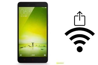 Générer un QR code avec la clé Wifi sur un Xiaomi Redmi Note 2 Prime