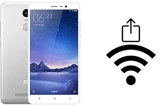 Générer un QR code avec la clé Wifi sur un Xiaomi Redmi Note 3 32GB