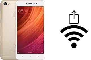 Générer un QR code avec la clé Wifi sur un Xiaomi Redmi Y1 (Note 5A)