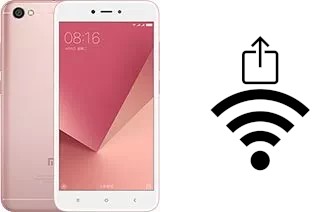 Générer un QR code avec la clé Wifi sur un Xiaomi Redmi Y1 Lite