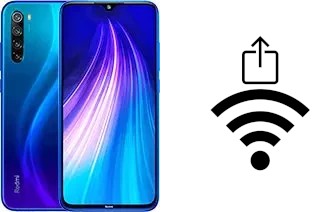 Générer un QR code avec la clé Wifi sur un Xiaomi Redmi Note 8