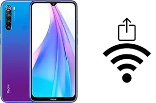 Générer un QR code avec la clé Wifi sur un Xiaomi Redmi Note 8T