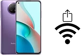 Générer un QR code avec la clé Wifi sur un Xiaomi Redmi Note 9 5G