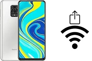 Générer un QR code avec la clé Wifi sur un Xiaomi Redmi Note 9S