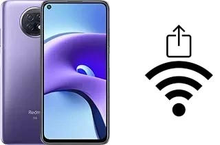 Générer un QR code avec la clé Wifi sur un Xiaomi Redmi Note 9T