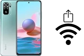 Générer un QR code avec la clé Wifi sur un Xiaomi Redmi Note 10