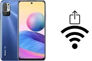 Générer un QR code avec la clé Wifi sur un Xiaomi Redmi Note 10 5G