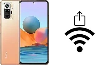 Générer un QR code avec la clé Wifi sur un Xiaomi Redmi Note 10 Pro Max