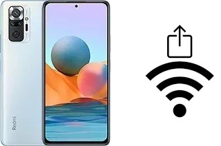 Générer un QR code avec la clé Wifi sur un Xiaomi Redmi Note 10 Pro