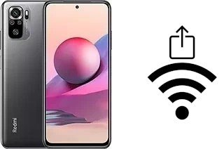 Générer un QR code avec la clé Wifi sur un Xiaomi Redmi Note 10S