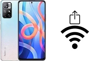 Générer un QR code avec la clé Wifi sur un Xiaomi Redmi Note 11