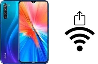 Générer un QR code avec la clé Wifi sur un Xiaomi Redmi Note 8 2021