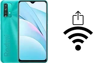 Générer un QR code avec la clé Wifi sur un Xiaomi Redmi Note 9 4G