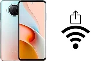 Générer un QR code avec la clé Wifi sur un Xiaomi Redmi Note 9 Pro 5G