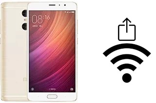 Générer un QR code avec la clé Wifi sur un Xiaomi Redmi Pro High Edition