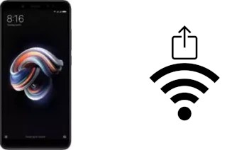 Générer un QR code avec la clé Wifi sur un Xiaomi Redmi Y2