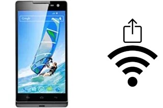 Générer un QR code avec la clé Wifi sur un XOLO Q1100